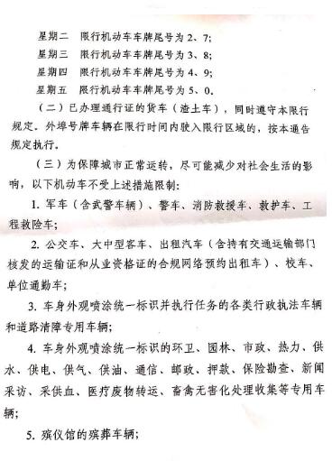 濮阳限号2020最新通知9月份(附范围地图)